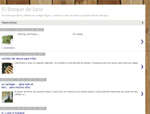 Tablet Screenshot of elbosquedelana.com